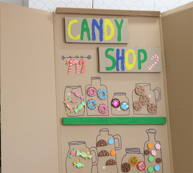 lavoretti-con-cartone-riciclato_candy-shop-negozio-caramelle-dolcetti-per-giocare