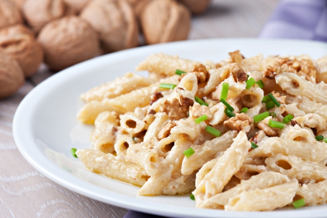 Pasta gorgonzola e noci