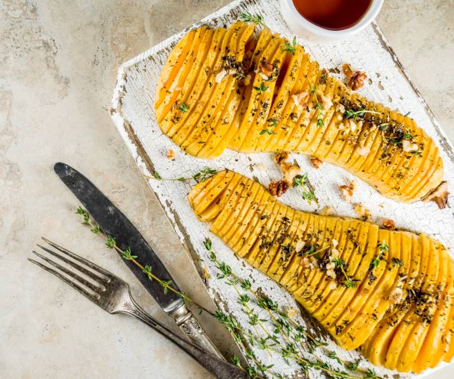 ricette-con-zucca_hasselback-arrosto-noci-forno