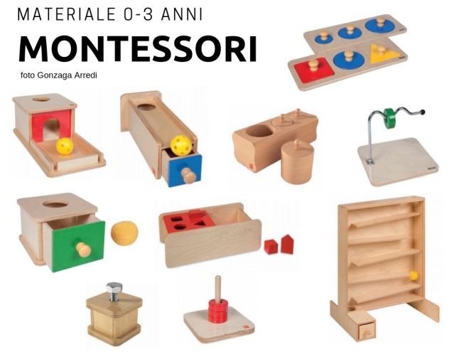 giochi 6 mesi montessori