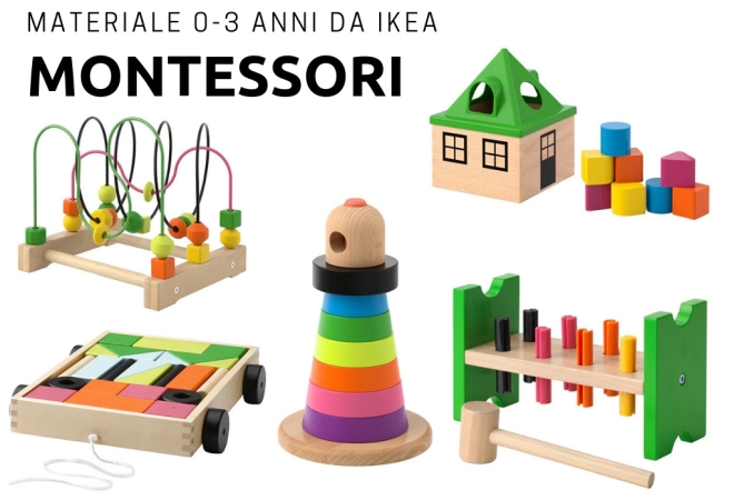 Giochi e prodotti Montessori: strumenti utili per applicare il metodo a  casa