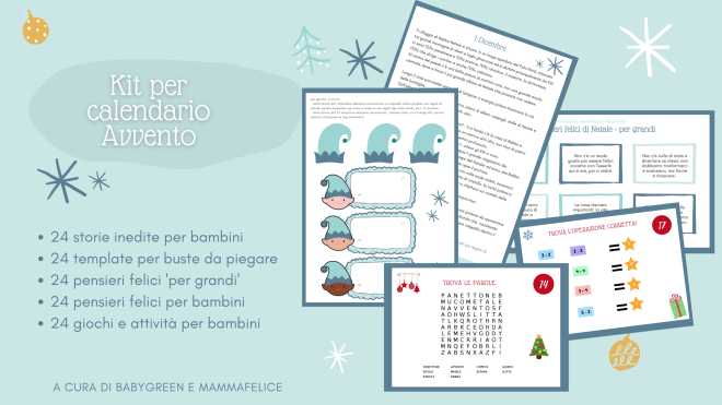 Calendario Dell Avvento Storie Inedite Per Bambini Mamma Felice