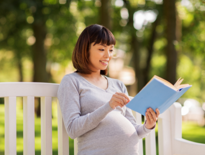 leggere al pancione