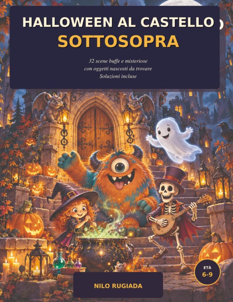 libri di halloween da colorare